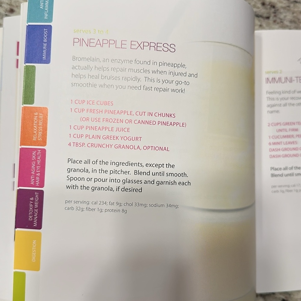Ninja Blended Drink Handbook featuring 101 recipes - Picture 3 of 8